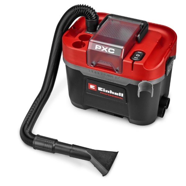 Фото - Пилосос для сухого прибирання з контейнером і мішком Einhell Professional TP-VC 18/10 Li BL 18В (2347155)